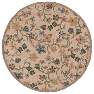 Chelsea Hand Tufted Wool; Cotton Abstract Indoor Rug