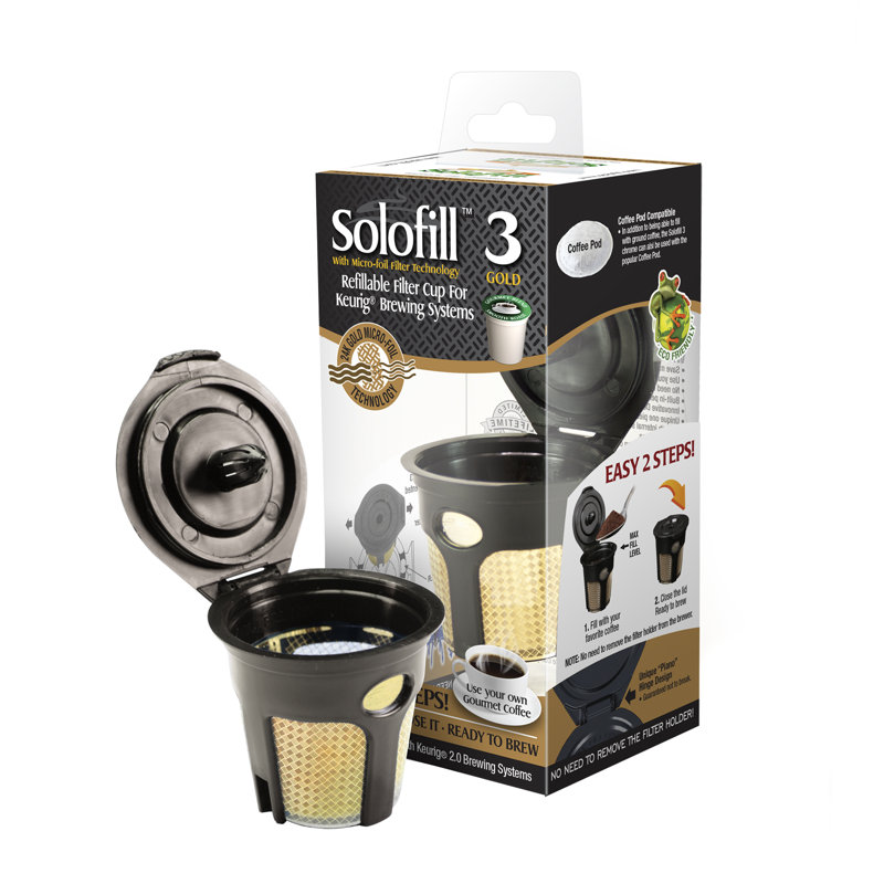 Solofill Coffee Filter, Gold