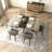 55.11'' - 70.86" Rectangular Stretch Dining Table-293149724