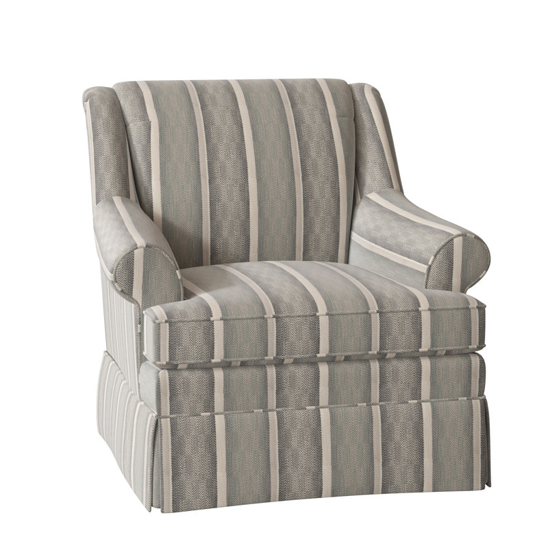 Fauteuil Eliana, Beachbut 21 rayures grises, Oui