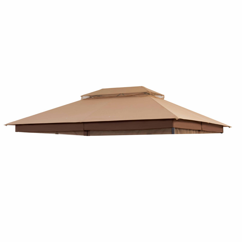 Auvent de remplacement pour abri de jardin 13 pi x 10 pi seulement pour Starecho Modèle: PT0148C2S, Beige