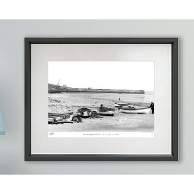 Skinningrove, The Jetty C1955 - Single Picture Frame Print