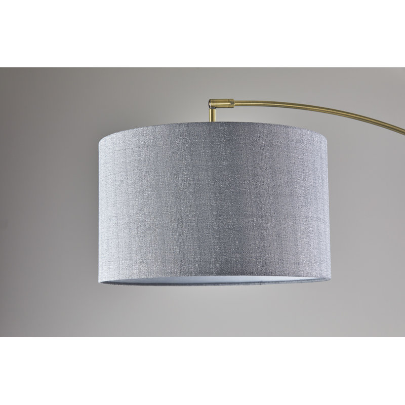 Lampe sur pied arquée 74 po Necmiye