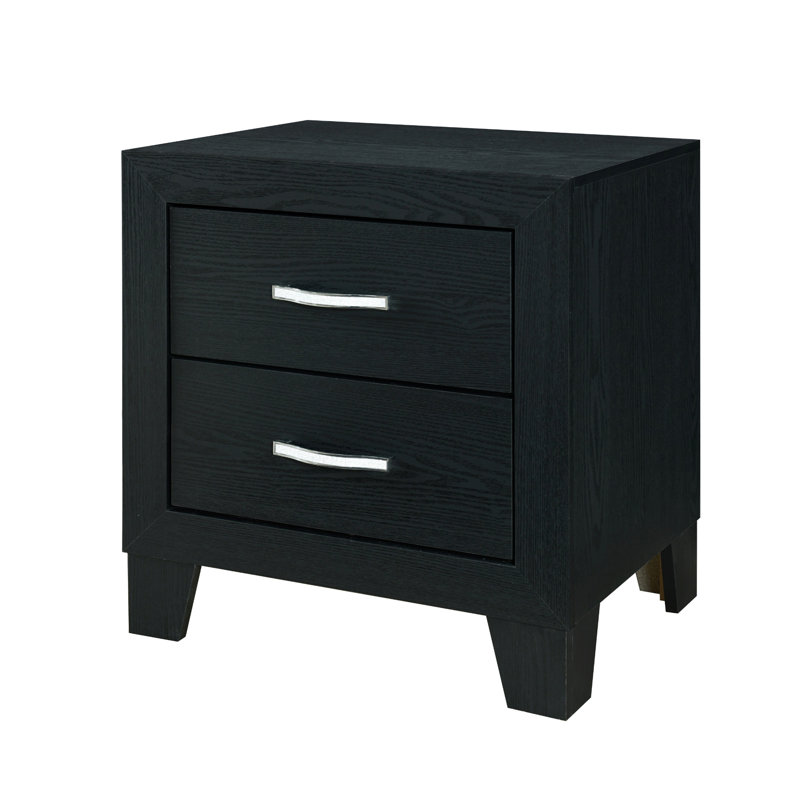 BLACK NIGHTSTAND