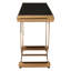 Tillar 140cm Glass Top Console Table