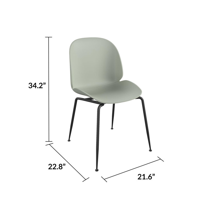 Side Chair, Light Sage
