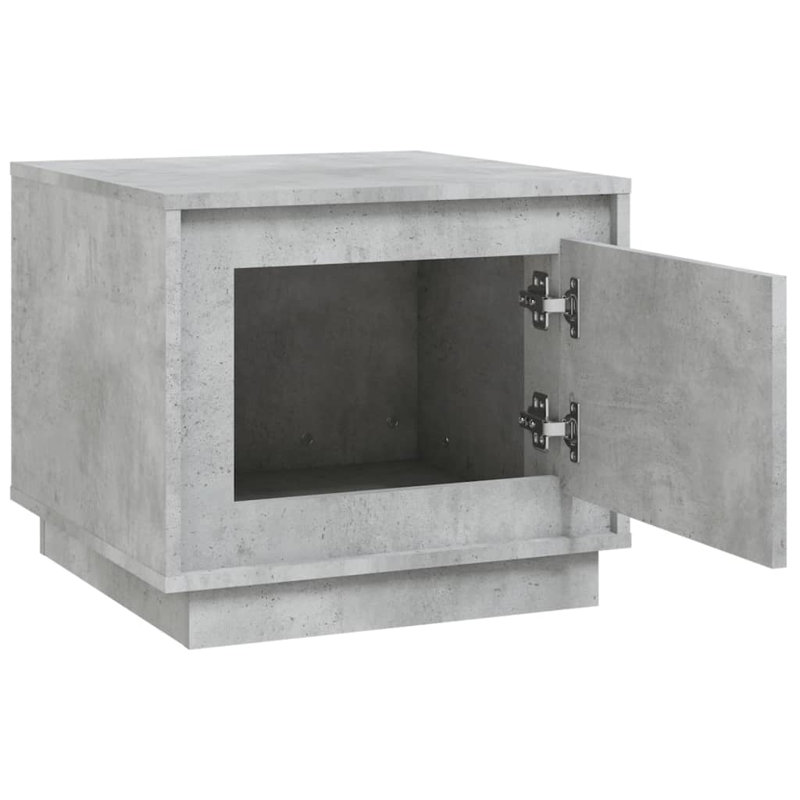 Nikolov End Table, Concrete Grey