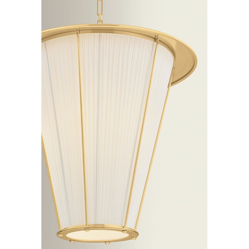 Ellsworth Lantern by Augusta Hoffman x HVL, 25 W, 23.75" H x 22" W x 22" D