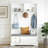 Hall Tree with Sliding Doors