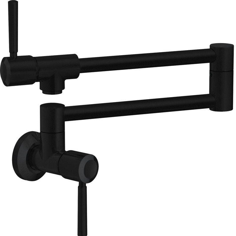 Robinet remplisseur d'absinthe avec accessoires, Noir mat