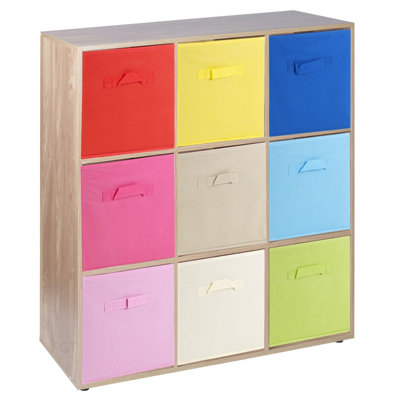 Milanna 90.5cm H x 89cm W Cube Bookcase