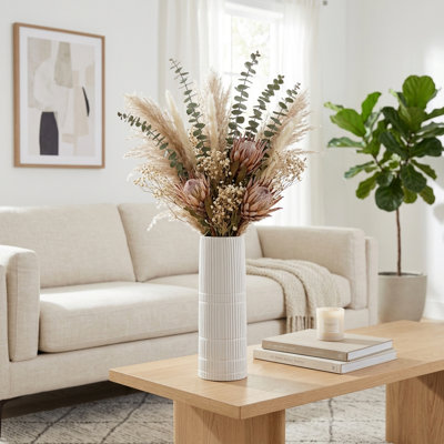 Rachael Modern Neutral Ceramic Vase
