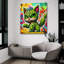  'Catctus Cat' by Rey Klimt Acrylic Glass Wall Art, 36" x 36"-2056402144