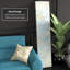 6 Ft. Tall Double Sided Rust Canvas Room Divider-1400110499