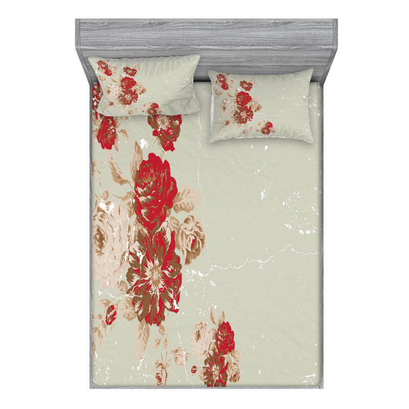 Microfiber Sheet Set, Full Sheet Set with Fitted Sheet