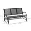 Powder Coated Steel Outdoor Glider