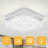 Flush Ceiling Light Crystal Flush Mount Light Modern Ceiling Light For Bathroom Flush Mount Lighting