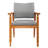 Actrice 18.5'' H Tufted Upholstered Beech Armchair-172219171