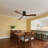 42 in. 3 - Blade Solid Wood Flush Mount Ceiling Fan with LED Light and Remote Control-1476598119-1476598138