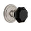 Grandeur Circulaire Rosette Passage with Lyon Door Knob-1799575210-1799575214