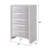 Bandzul 5-Drawer Rectangular Chest with Pull Knob-744629560