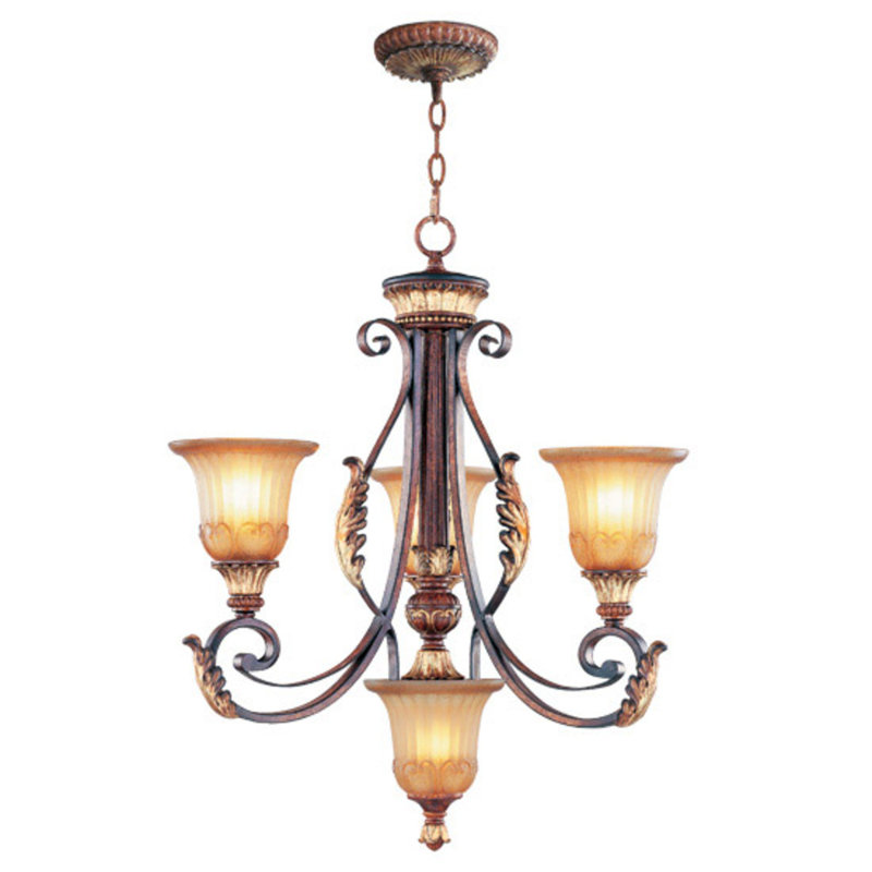 Alborz 4 - Light Bronze Chandelier