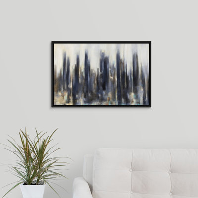 « ascendant hauters », peinture sur toile