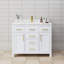 Meuble-lavabo simple autoportant de 42 po avec plateau en marbre Beckett-52605366-52605367-61131901