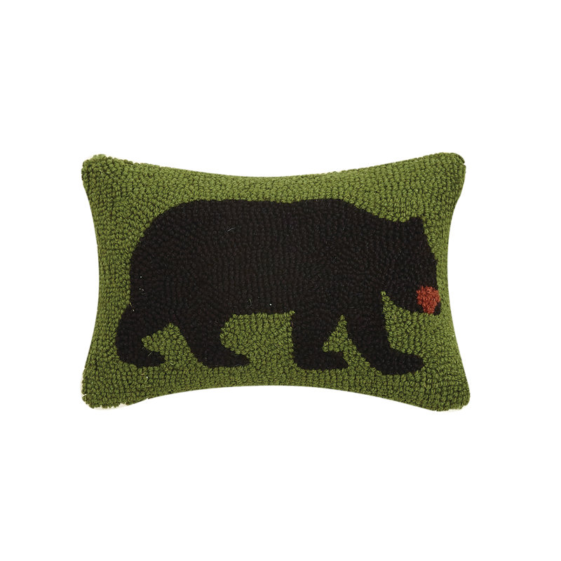 Coussin en laine Bear