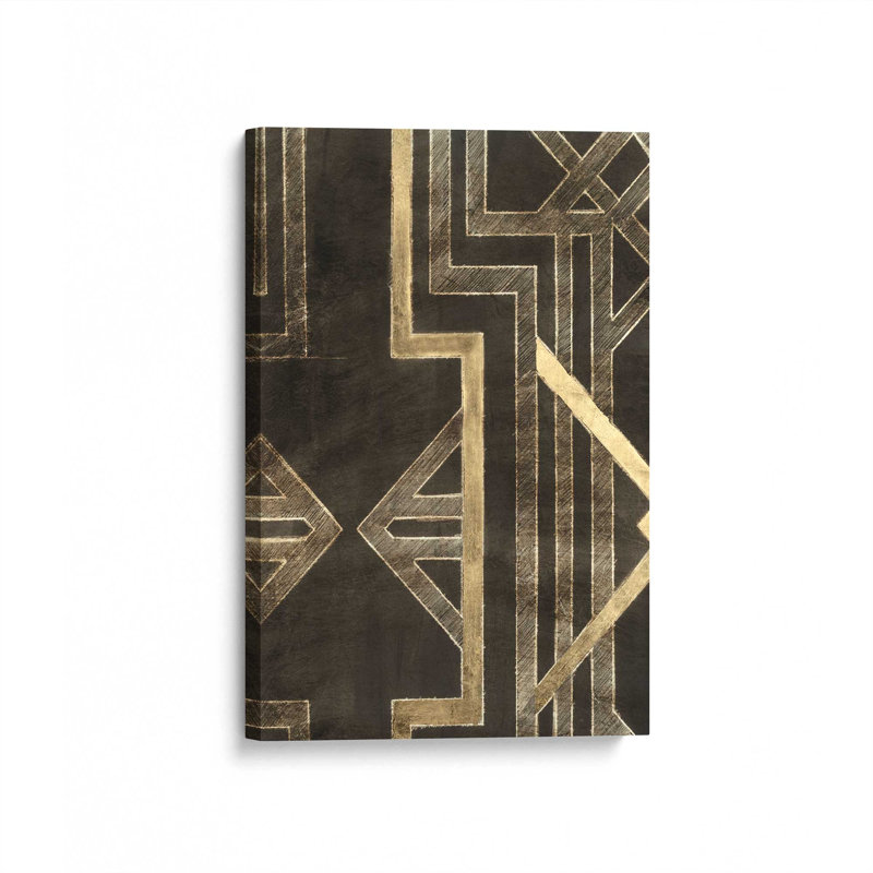 Impression sur toile Trellis Motif IV par Ethan Harper, H 48 po x l 36 po, Toile tendue, Sans objet