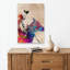«Vibrant Polo Rider», art mural contemporain-129475724