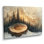 Pittston Sunrise Pine Tree on Wooden Tree Slide I - forêt, art mural
