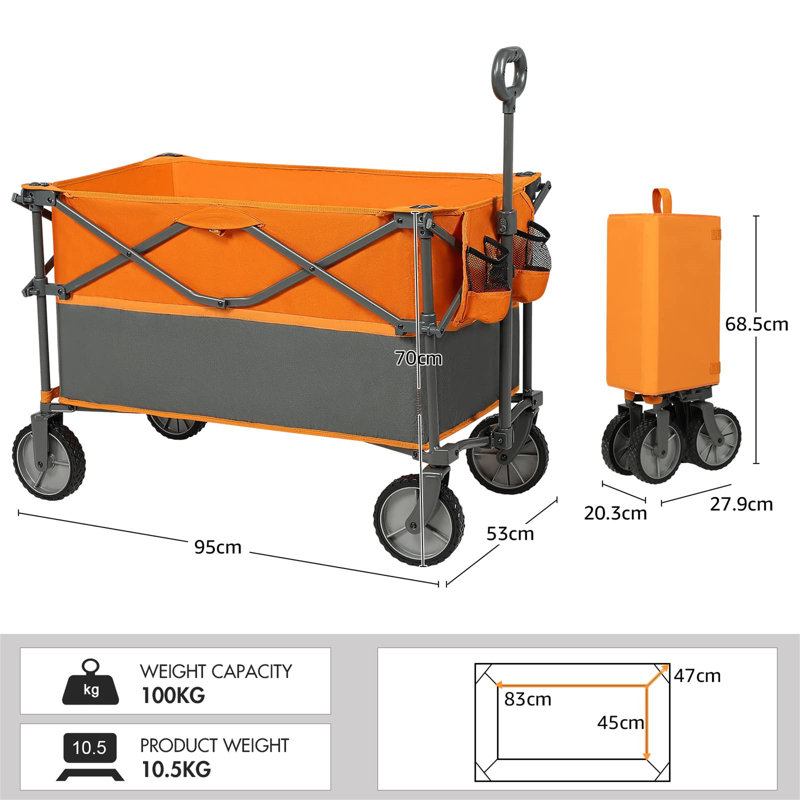 Brylin Festival Folding Garden Carts