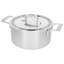 Demeyere Industry 5-Ply 5.49-qt Stainless Steel Dutch Oven