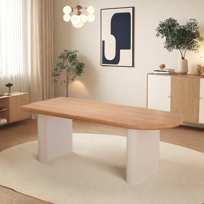 Simple Style Solid Wood Dining Table