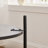 Mase Round Upholstered Ottoman with Lower Shelf & Metal Legs-114554594