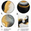 Or et marbre noir Essence IV - décoration murale en marbre-1962108089