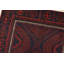 Tapis bleu unique de 3 pi 10 po x 6 pi 10 po