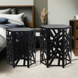 Ensemble de 2 tables de bout Terhune