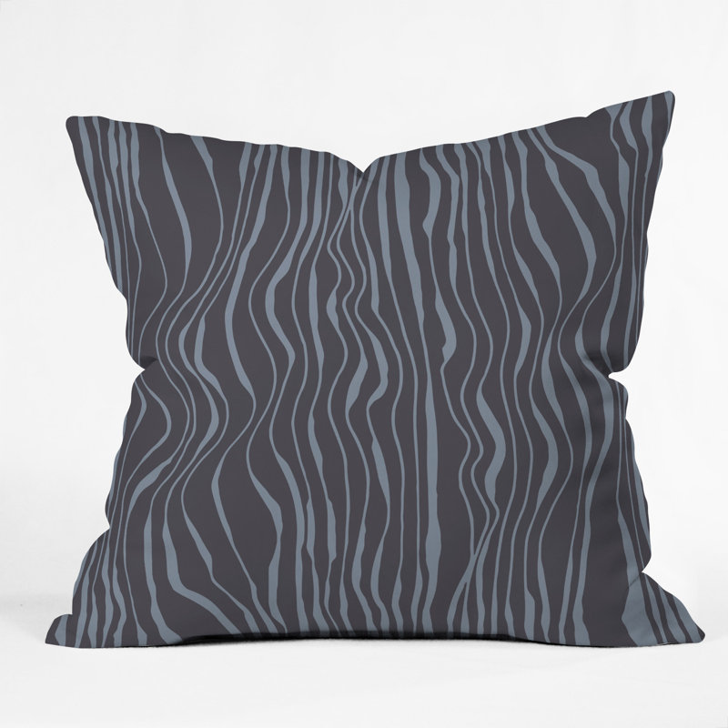 Camilla Foss Ebb and Flow Throw Pillow, 16" x 16"