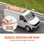 Trailer Ladder Rack Van Roof Ladder Rack 272.2 kg 144.0–160.0 cm Adjustable