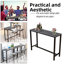 Maurietta Stone Top Metal Base Dining Table-368727293