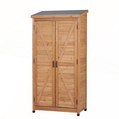 Outdoor Wooden Storage Shed