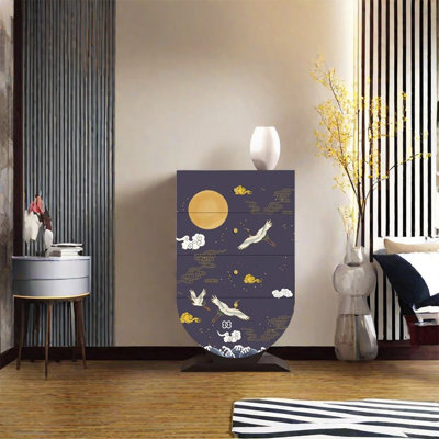 Four Drawer Decorative Cabinet