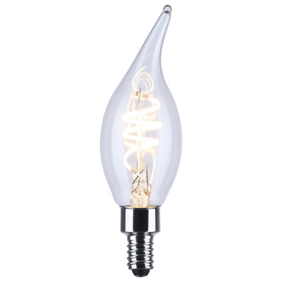 Reminiscent 4 Watt Clear LED Bulb