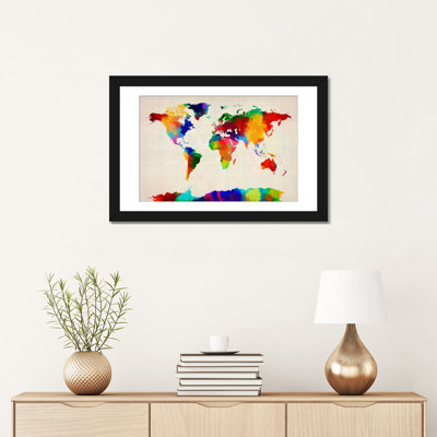 Mikolas " Map Of The World IV " by Michael Tompsett
