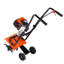 Motoculteur Tiller, Cultivateur de jardin 4 temps 31CC, Motoculteur avec 4 dents avant réglables en acier
