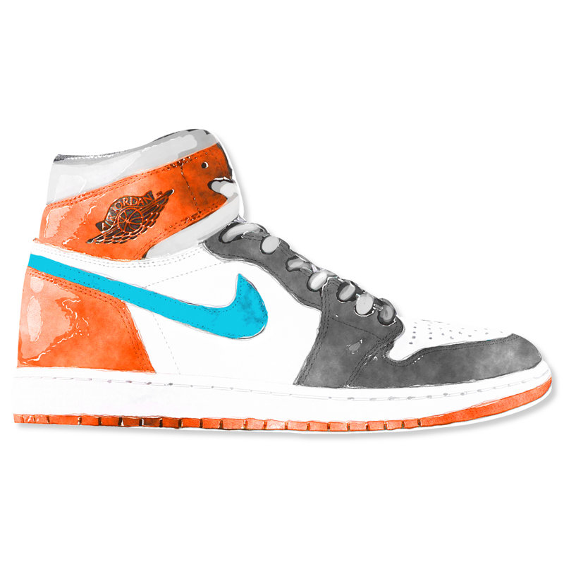 Art mural Sneaker, Sneaker classique