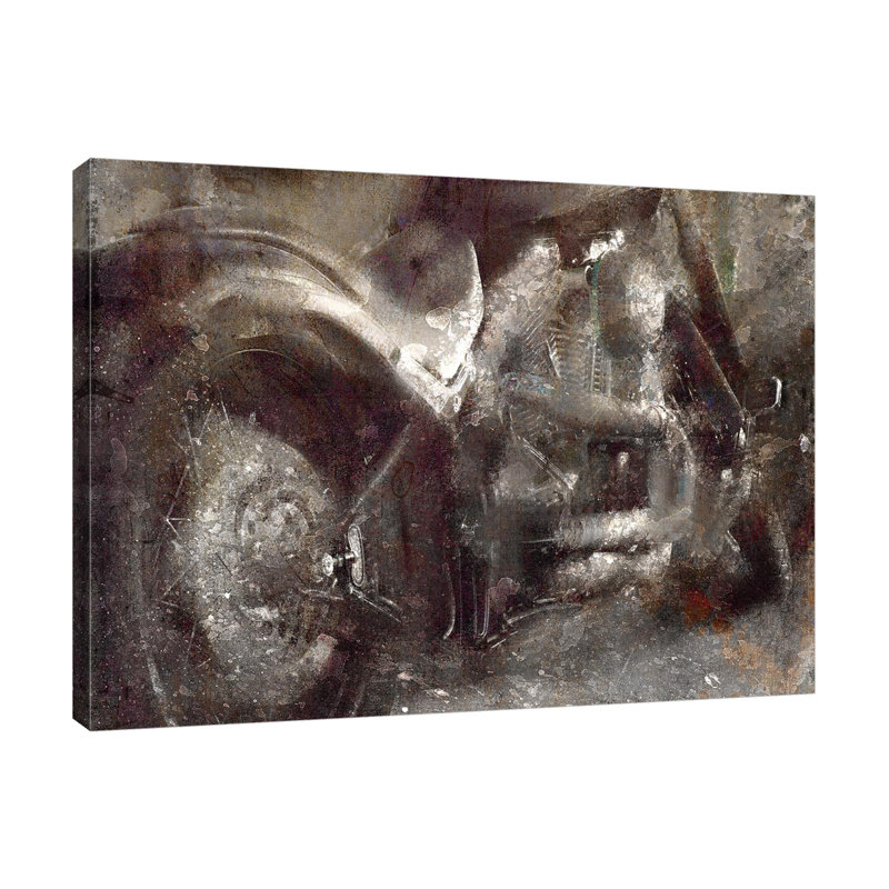Grungy Ride by Kimberly Allen - Wrapped Canvas Print, 61 cm H x 81 cm W x 4 cm D