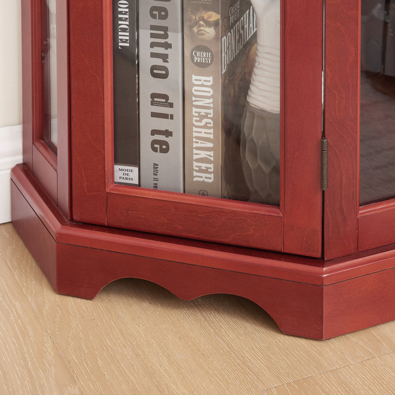 Vitrine de coin Cherry, Cerisier